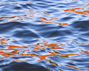 Preview wallpaper wave, wavy, glare, water