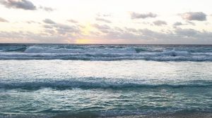 Preview wallpaper waves, beach, ocean, surf