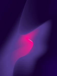 Preview wallpaper waves, blur, abstraction, pink, blue