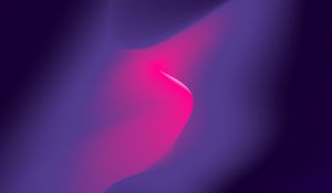 Preview wallpaper waves, blur, abstraction, pink, blue
