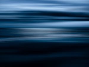 Preview wallpaper waves, blur, distortion, abstraction, blue