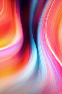 Preview wallpaper waves, colorful, abstraction, illusion