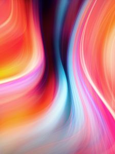 Preview wallpaper waves, colorful, abstraction, illusion