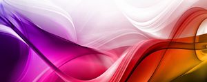 Preview wallpaper waves, colorful, background, spot