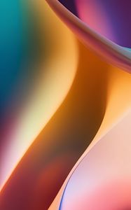 Preview wallpaper waves, curves, colorful, abstraction