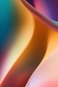 Preview wallpaper waves, curves, colorful, abstraction