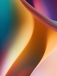 Preview wallpaper waves, curves, colorful, abstraction