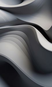 Preview wallpaper waves, curves, relief, shadow, abstraction