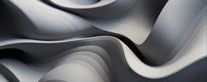 Preview wallpaper waves, curves, relief, shadow, abstraction