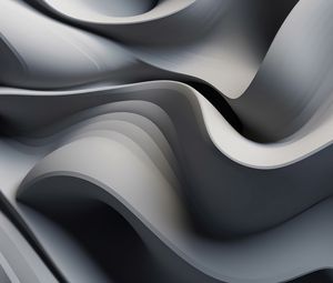 Preview wallpaper waves, curves, relief, shadow, abstraction