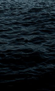 Preview wallpaper waves, dark, water, ripples