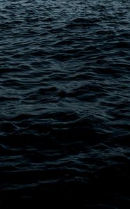 Preview wallpaper waves, dark, water, ripples
