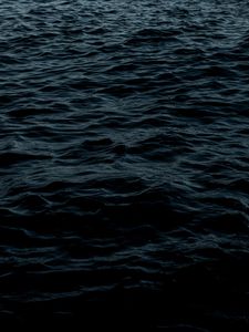 Preview wallpaper waves, dark, water, ripples