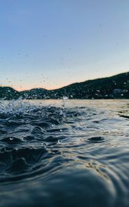 Preview wallpaper waves, drops, water, splashes