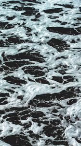Preview wallpaper waves, foam, sea, surface