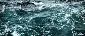 Preview wallpaper waves, foam, water, sea