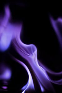 Preview wallpaper waves, folds, purple, abstract