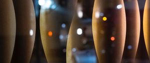 Preview wallpaper waves, glare, abstraction, glass, transparent
