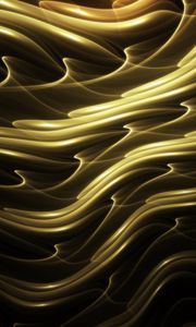 Preview wallpaper waves, glow, fractal, abstraction