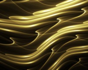 Preview wallpaper waves, glow, fractal, abstraction