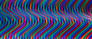 Preview wallpaper waves, light, distortion, colorful, abstraction