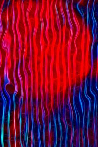 Preview wallpaper waves, lines, abstraction, red, blue