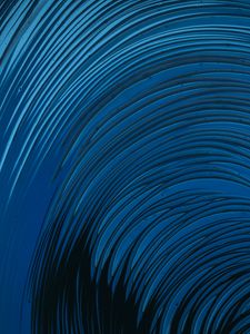 Preview wallpaper waves, liquid, paint, abstraction, blue
