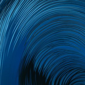 Preview wallpaper waves, liquid, paint, abstraction, blue
