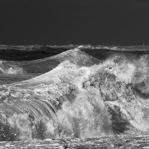 Preview wallpaper waves, ocean, sea, splashes, sea foam