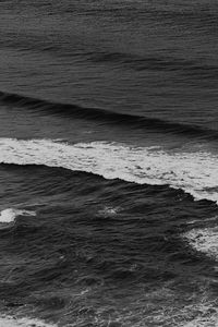 Preview wallpaper waves, ocean, water, bw