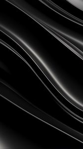 Preview wallpaper waves, relief, glare, black, abstraction