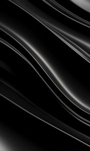 Preview wallpaper waves, relief, glare, black, abstraction