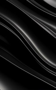 Preview wallpaper waves, relief, glare, black, abstraction