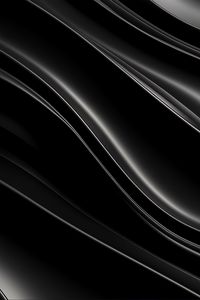 Preview wallpaper waves, relief, glare, black, abstraction