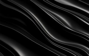 Preview wallpaper waves, relief, glare, black, abstraction