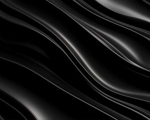 Preview wallpaper waves, relief, glare, black, abstraction