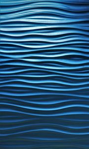 Preview wallpaper waves, relief, texture, blue