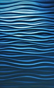 Preview wallpaper waves, relief, texture, blue