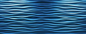 Preview wallpaper waves, relief, texture, blue