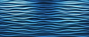 Preview wallpaper waves, relief, texture, blue