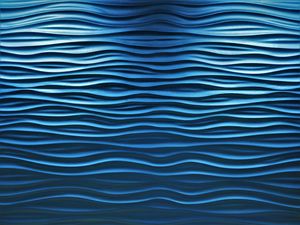 Preview wallpaper waves, relief, texture, blue