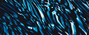 Preview wallpaper waves, ripples, dark, blue, abstraction