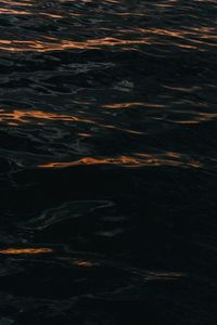 Preview wallpaper waves, ripples, dark, water, surface