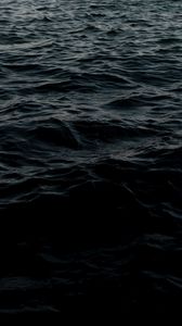 Preview wallpaper waves, ripples, dark, water