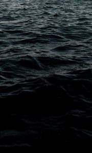 Preview wallpaper waves, ripples, dark, water
