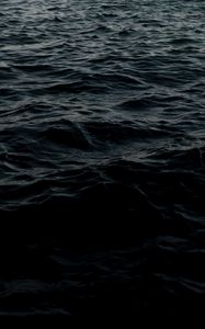 Preview wallpaper waves, ripples, dark, water