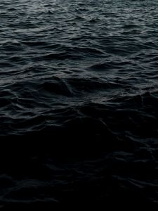 Preview wallpaper waves, ripples, dark, water