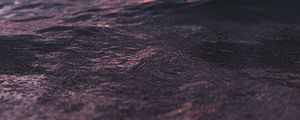 Preview wallpaper waves, ripples, sea, water, sunset