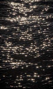 Preview wallpaper waves, ripples, shine, glare, water