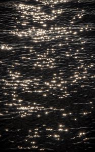 Preview wallpaper waves, ripples, shine, glare, water